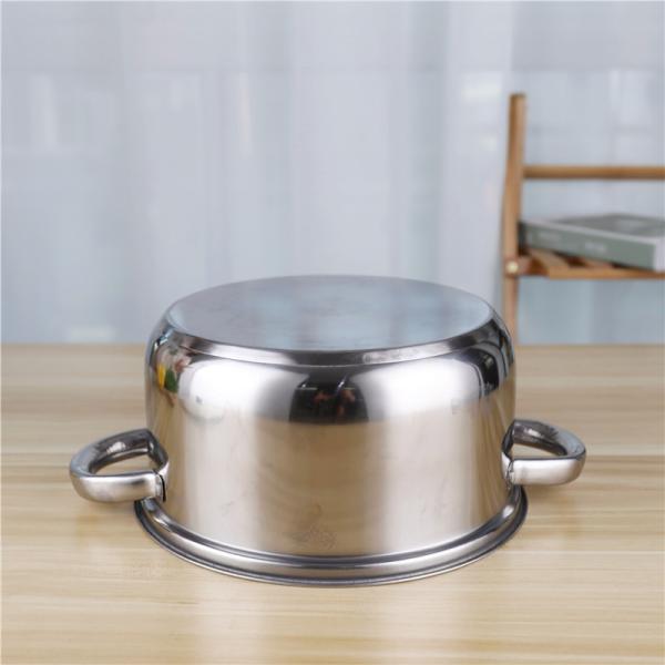 4L Kitchen Soup Pots Large Capacity Kitchen Stainless Steel Cookware