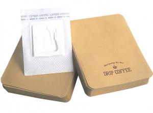 China Disposable Cup Hanging Ear Drip Coffee Filter Bags 9.0x7.4 cm on sale