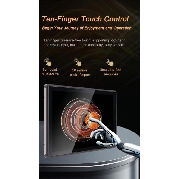 27 inch Low Power Consumption 24 Hours Continuous Operation Dual System Optional High Resolution Embedded Capacitive-resistive Touch screen