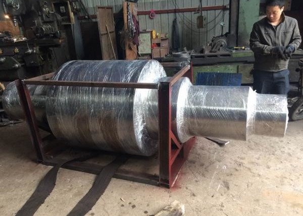 Hot Forged shaft 35crmo 34CrNiMo6 High Strength Alloy Steel roller Shaft