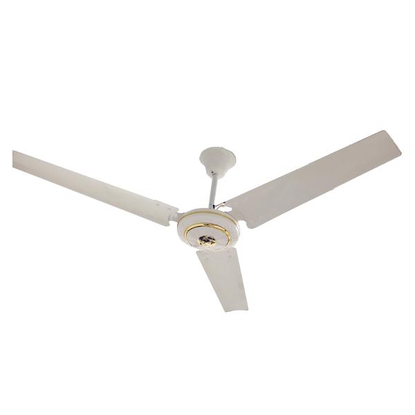 Industrial Blade Ceiling Fan Full Copper Motor 12V 56 Inch Remote Control