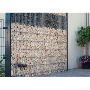 Quality 75x75MM Opening Welded Wire Gabions Mesh For Garden Decoration Wall wholesale