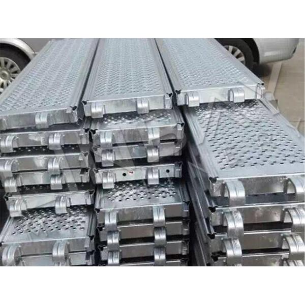 Chain Drive Hydraulic Punch Hot Dipped Galvanized Steel Scaffold Board Roll Forming Line