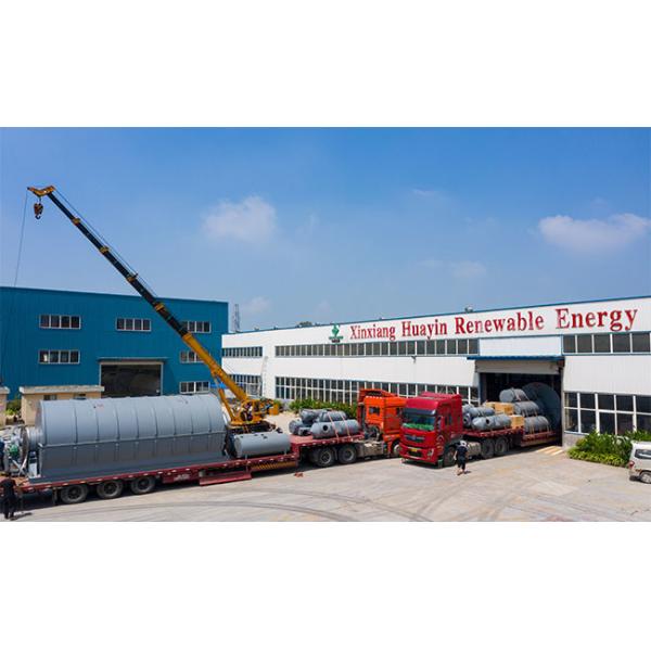 Batch Type Waste Tyre Pyrolysis Plant 1 Ton To 15 Ton Tyre Oil Machine