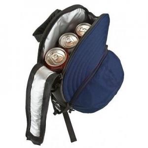 Quality Players Pack Cooler Backpack - Baseball Hat Design wholesale