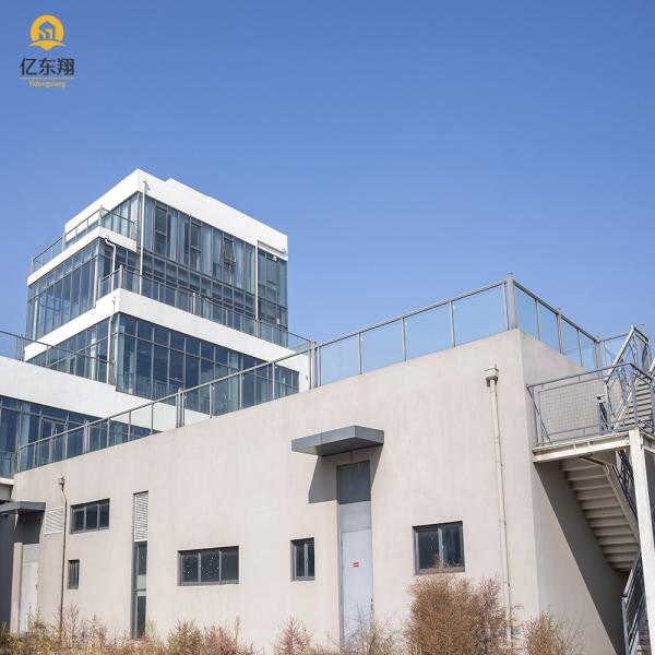 Multi Storey Steel Building with Q355 Q235 Frame and Sandwich Panel Cladding