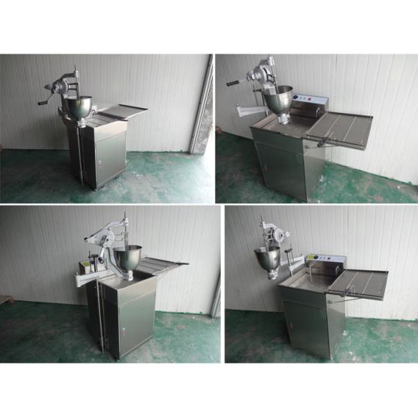 Manual Feeder 300pcs/H Commercial Donut Making Machine