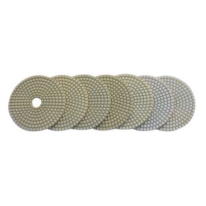 Quality 7 - Step Dry Flexible Diamond Polishing Pads With Good Flexibility wholesale
