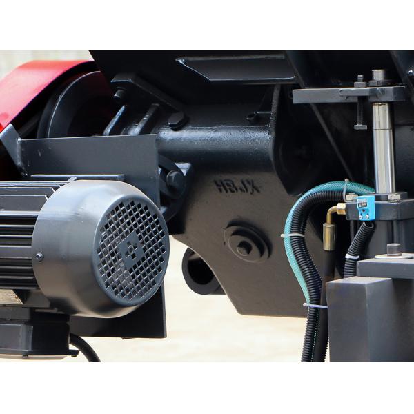 GSK4240 Semi Automatic Bandsaw PLC Control Hydraulic Band Saw Machine For Metal