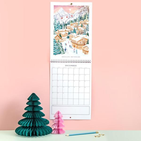Stay on Top of Your Schedule with Business Branded Custom Desk Calendars Major US Holidays Included