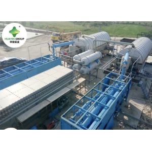 Quality Industrial Waste Tyre Oil Sludge Pyrolysis Plant 10 Ton wholesale