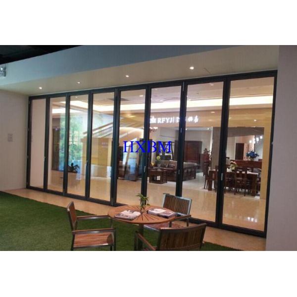Luxury Home Decor Aluminium Clad Wooden Doors With doube glass Good Air Tightness