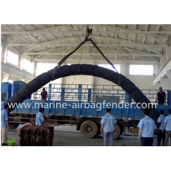 Light Weight Cylindrical Rubber Bow and Sterm Fenders Abrasion Resistance