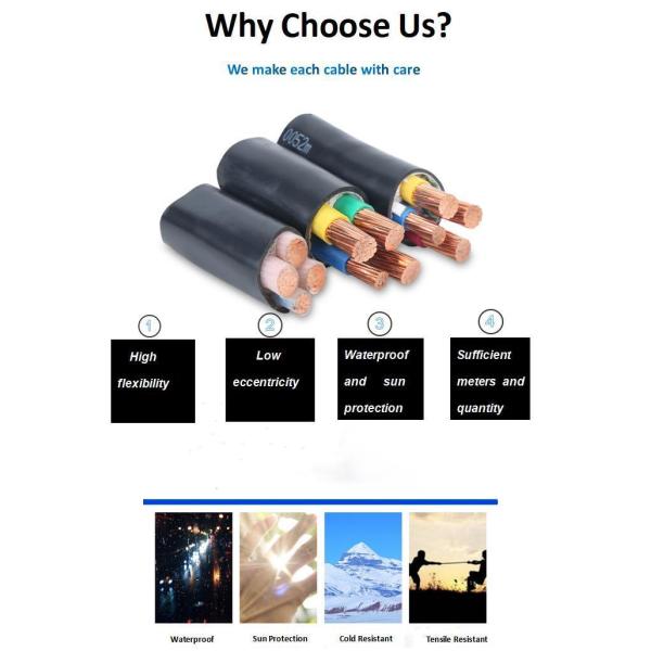 33kv Medium Voltage Steel Wire Steel Tape Armoured Electrical Cable 3 Phase Copper Wire Screen XLPE Power Cable