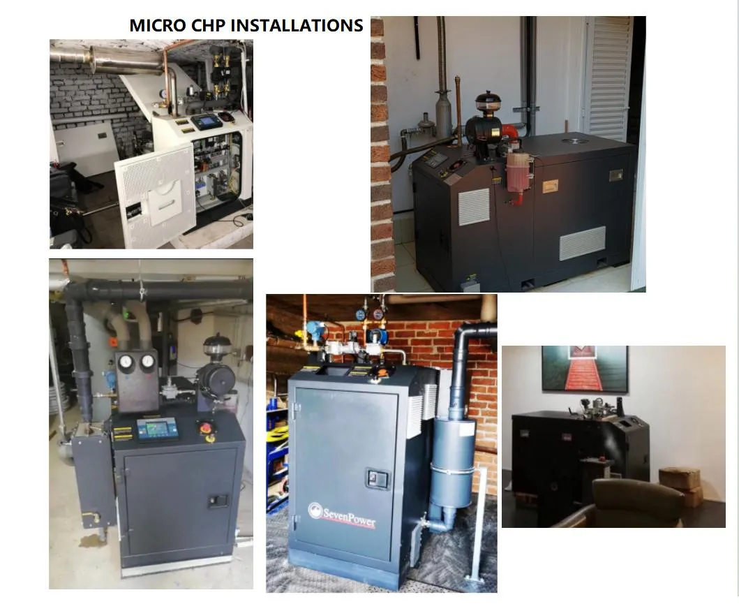 50Hz Premium Quality Low Noise High Efficiency Natural Gas LPG Propane Gas Mchp Generator Cogenerator 20kw 25kVA