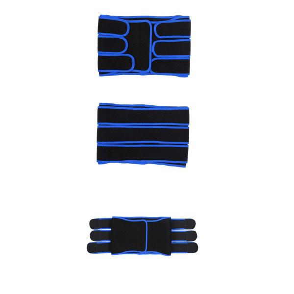 Three Band OK Fabric Slim Fit Belly Belt Workout Belly Sweat Band