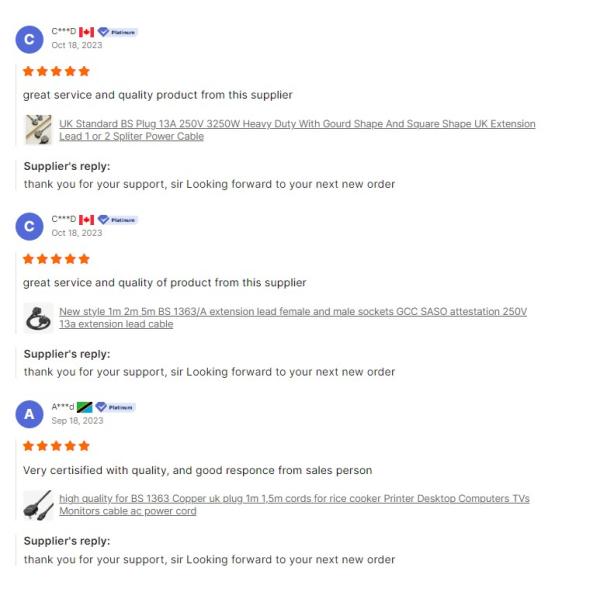 Factory Wholesale EU AC Vde extention Power Cord 1.5m 1.8m 6ft Euro Plugs C13 wire Supply Cable For PC Computer and hair