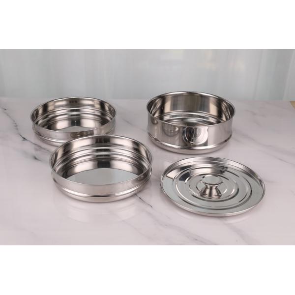 20cm 3 Layer Stainless Steel Steamer Basket Dumpling Vegetable Steamer Pot