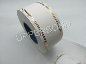 China Shiny Golden Line Cigarette Tipping Paper Filter Wrapping Paper on sale