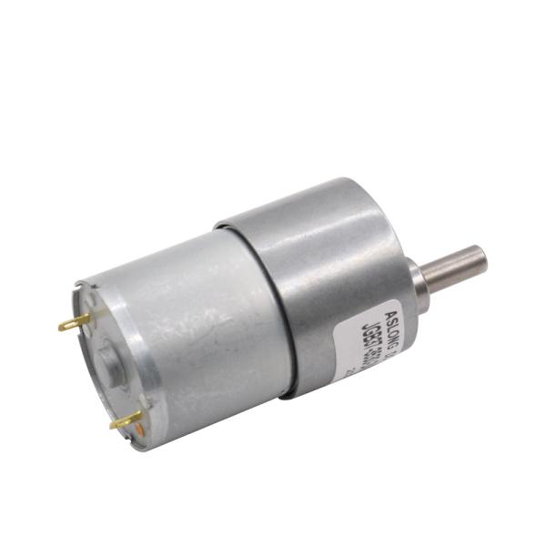 High Torque Reduction Motor Small Motor JGB37-555 37mm 12V 10-1280RPM Micro DC Reduction Motor