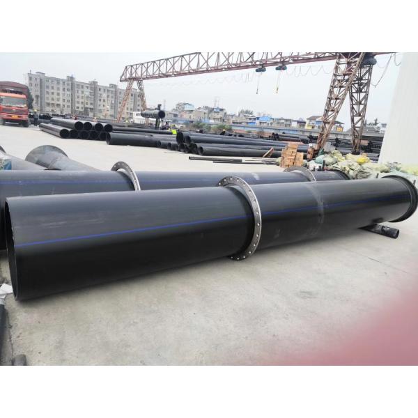 High Precision PE100 PN16 Hdpe Poly Pipe Customized Color For Mining OR Golden