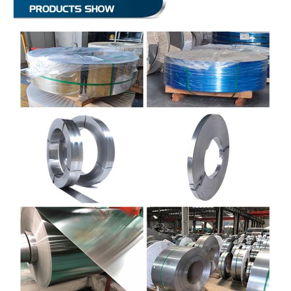 316 430 Stainless Steel Strip Mirror Polished 1000mm-6000mm Width