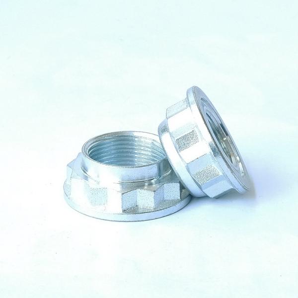 Safety Hexagon Black Screws And Nuts Galvanized Lock Nut M3-M20