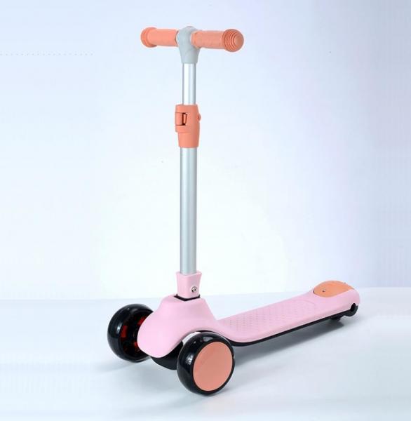 Children'S Three Wheel Kick Scooter Toy Pedal Hand Push Baby Scooter