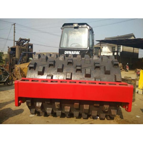 Used CA25 Dynapac Single Drum Roller Stable Operation With Sheep Foot