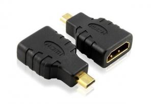 China Micro HDMI adapter,micro HDMI male to HDMI A type female on sale