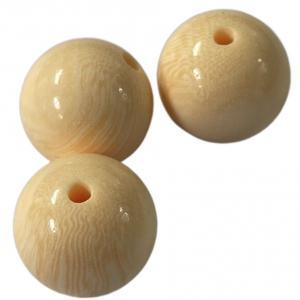 Quality Fancy Plastic Bead Buttons With One Hole Faux Wood Effect 24L Use On Garment Accessories wholesale