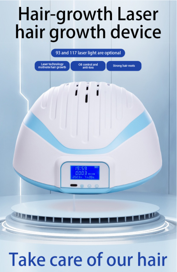 Hair Growth Device Laser Cap Hair Loss Treatment Hair Growth Helmet for Men and Women