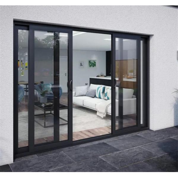 Residential Aluminium Sliding Doors With Thermal Break And Stainless Steel Screen