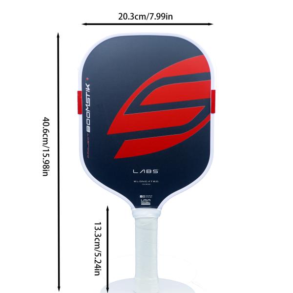 HIGOOO Usapa Approved Elongated Pickleball Paddle Like LABS ProJect Multistrata T700 Carbon Fiber Boomstick Pickleball Paddle