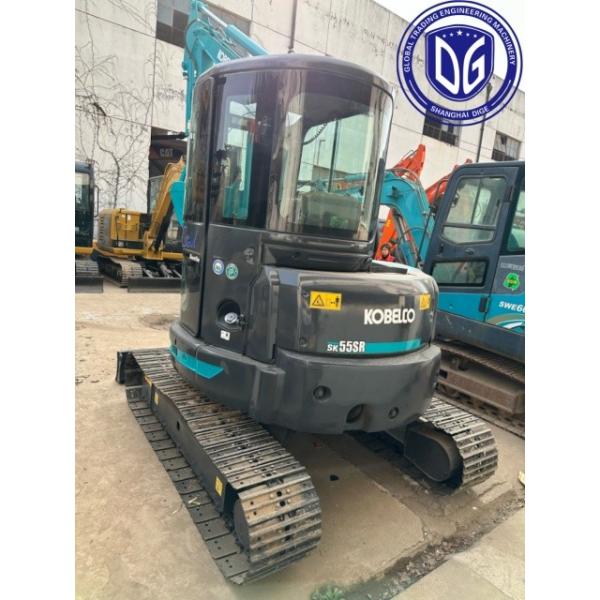 SK55 5.5Ton Kobelco Mini Used Excavator With Good Quality And Excellent Function On Sale