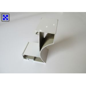 Economic Extruded Aluminum Kitchen Profile White Painted 1m - 7m Length