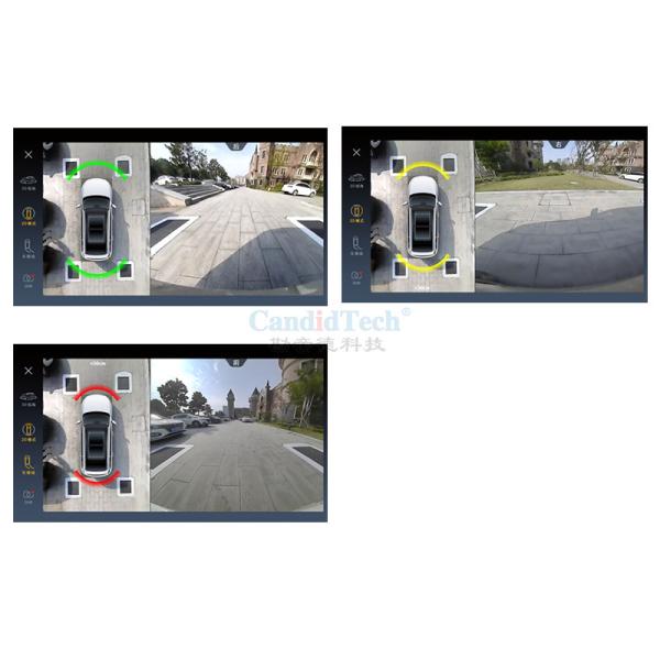 ADAS 360 Surround View Camera System All Terrain Perspective MOD LDWS Blind Spot Parking Assistance