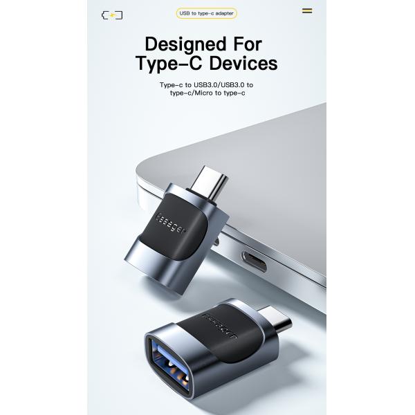 USB3.0 Micro Type C Fast Charging OTG Adapter 5Gbps Transmission 3A