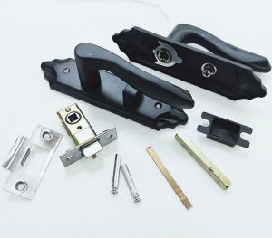 Quality Zinc Alloy Door Handle Lock Set , 304SS Mortise Lock With Handle 900g Weight wholesale