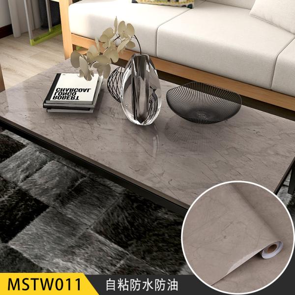 Wallpapers Marble PVC Film Kitchen Cabinet Wallpaper Waterproof Self Adhesive Wall Coating for Counter Top Marble