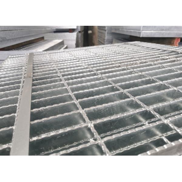 6cm Thick Anti Skid Galvanised Drain Grate Corrosion Protection For Shipyard