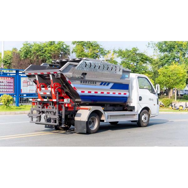Pure Electric Custom's Requirement Innovative Electric Self-Loading Garbage Truck for Waste Collection and Transport