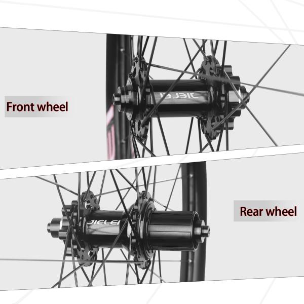 32H Aluminium Alloy Rim 26 Inch Bike Wheelset With Aluminum Braking And BMX Disc Brake