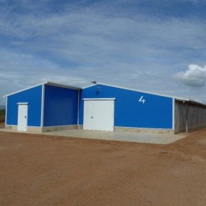 Anti Rust Prefabricated Metal Warehouse