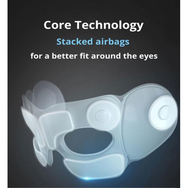FCC Fatigue Relieve Rechargeable Eye Massager Electric Eye Massager With Heat