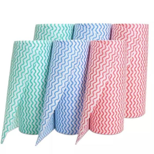 Multicolor Disposable Kitchen Wipes Cloth Lightweight 36x50cm