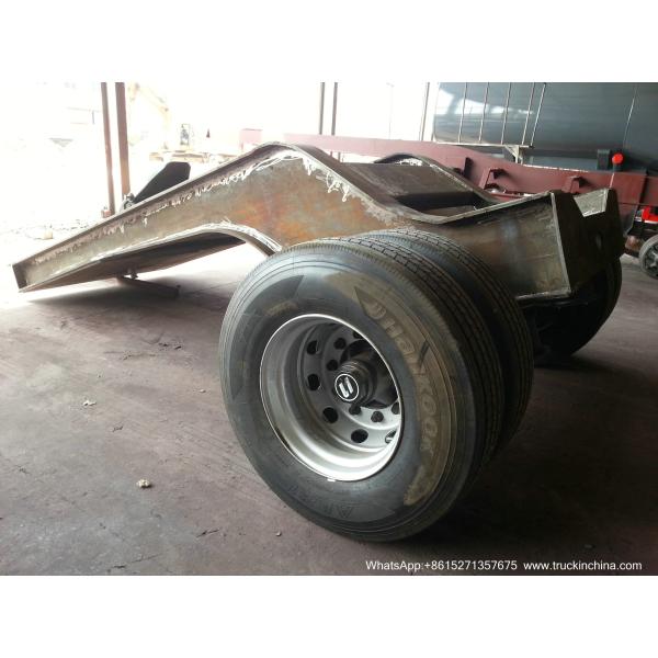 Gooseneck Lowbed Trailer Dolly for Heavy Duty Heavy Machine Lowbed Semi Trailer 80 ton 100Ton WhatsApp:8615271357675