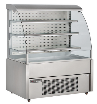 Anticorrosive Commercial Supermarket Refrigerator 3 Layers 50HZ Durable