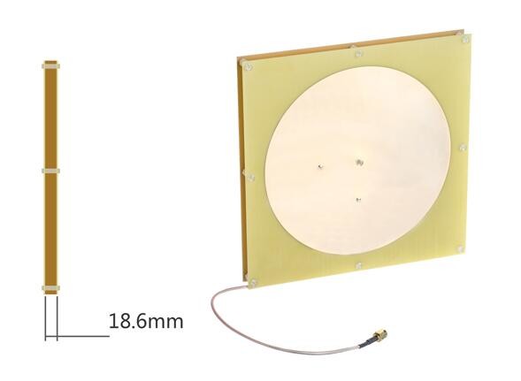 Low VSWR Long Range RFID Antenna 860-960MHz 8dBic Material Plastics / FR4
