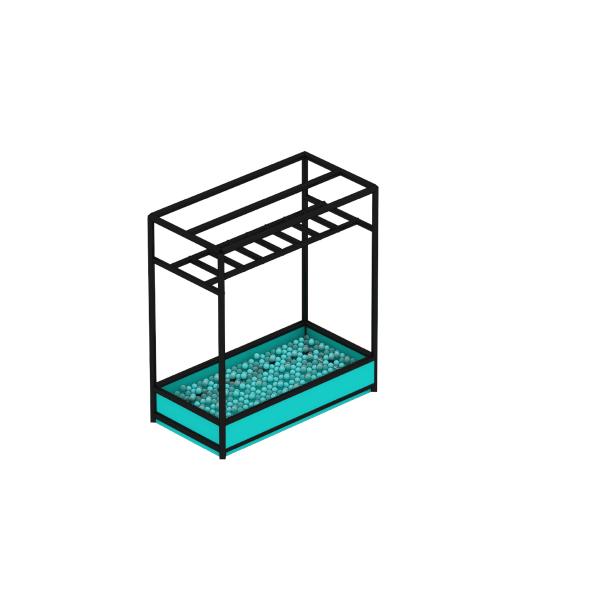 Junior Ninja Course Indoor Playground Equipment for Ages 5-12